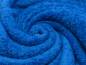 Preview: Uni Kuschelfleece royalblau